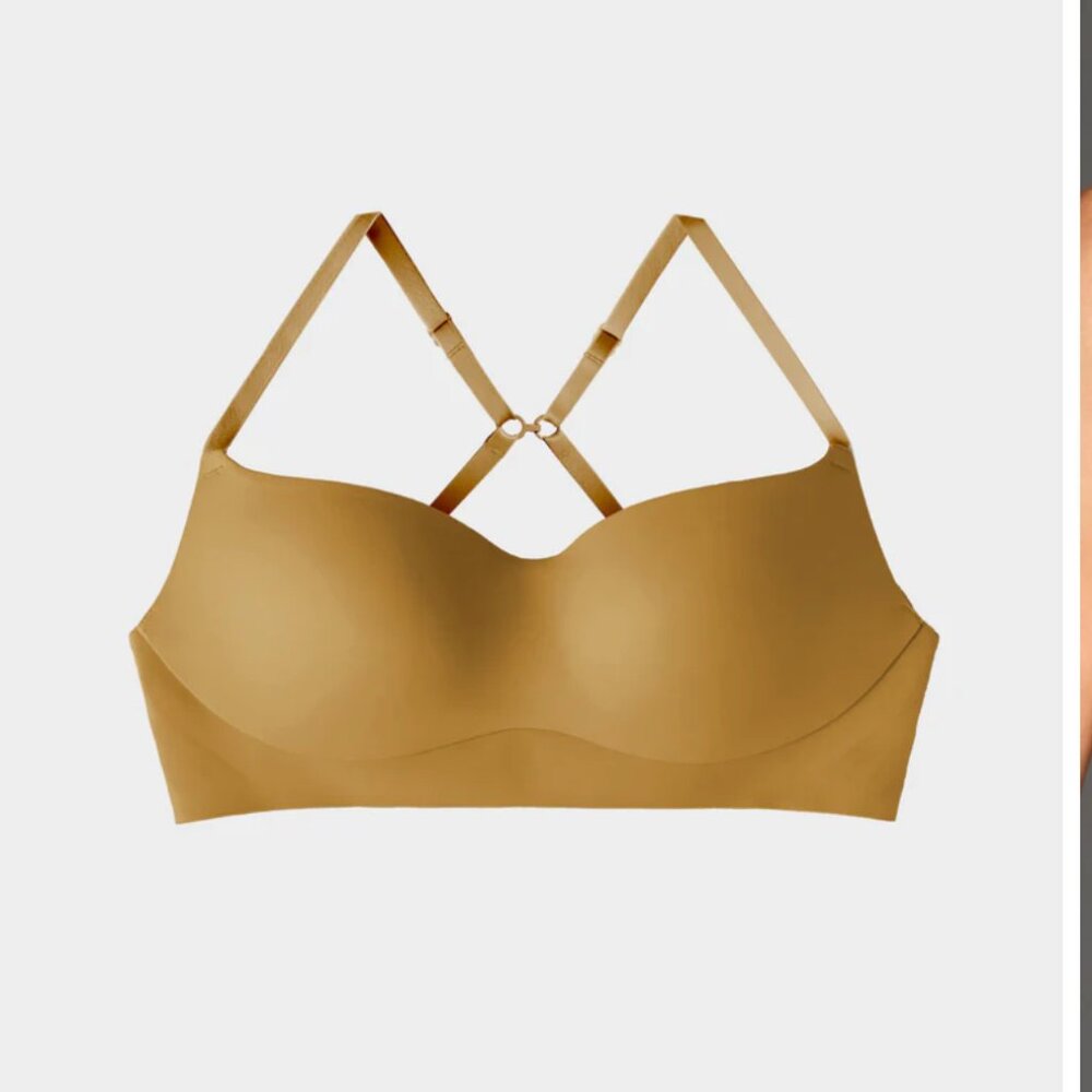 EBY All Day Balconette Bra in Butternut in sz S